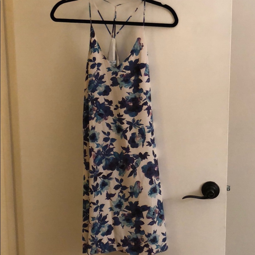 New Charlie Jade Silk Floral Print Dress Small